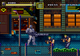 Streets of Rage 2 - Robocop & ED-209 Screenshot 1